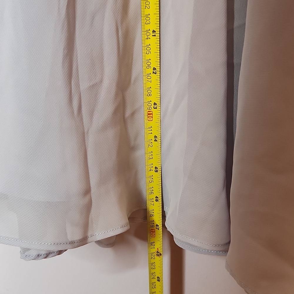 NWT BIRDY GREY Kaia Dress Chiffon Dusty Lilac, size M - Picture 15 of 16